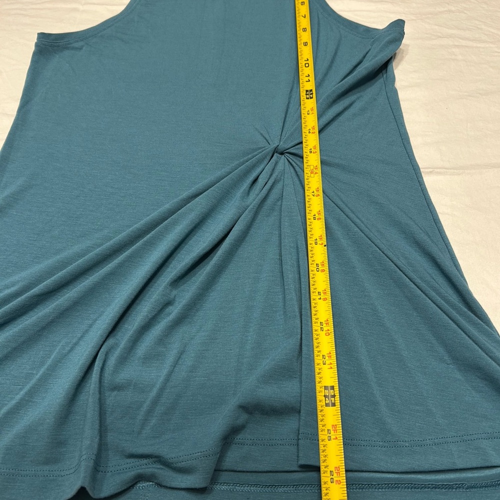 Athleta Teal Twist Tank Top - Picture 3 of 6